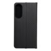 Etui z klapką na Samsung S25 EDGE Luna Book Carbon czarne