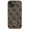 GUESS futerał do IPHONE 13 / 14 / 15 GUHCP14SP4TDSCPW (Crossbody 4G Metal Logo) brązowy