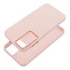 Etui na Samsung S26 FE / S25 FE Frame pudrowy róż
