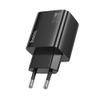 Ładowarka sieciowa do telefonu Hoco 2 x USB C + 2 x USB A QC3.0 PD 3A 30W N56 czarna