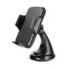 Uchwyt na telefon do samochodu uniwersalny Forcell F-Grip Carbon HT1 do szyby / deski czarny