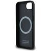 RED BULL futerał do IPHONE 16e (SE 4 2025) kompatybilny z MagSafe RBHMPSE424PUMEVR (Meshed PU Logo and Red Ring) granatowy
