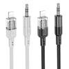 Kabel AUX Jack 3,5 mm do Lightning Hoco 1,2 m UPA27 czarny