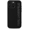 KARL LAGERFELD futerał do IPHONE 16 Pro Max KLHCP16XRBKGVCK (3D Rubber Elongated Glitter) czarny