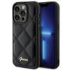 GUESS futerał do IPHONE 15 Pro Max GUHCP15XPSQSQSK (Quilted Metal Logo) czarny