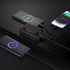Powerbank Hoco 20000 mAh QC PD 2A 22,5W z wbudowanymi kablami USB C + Lightning J171A czarny