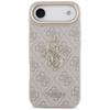 GUESS futerał do IPHONE 17 Air GUHCP17M4GMGCPI (PU W/ Big 4G Classic Logo) złoto różowy