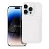 Futerał do iPhone 14 PRO Card Case biały
