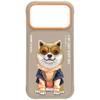 NIMMY futerał GLASSES COOL DOG do IPHONE 18 Pro/17 Pro beżowy