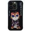 NIMMY futerał GLASSES COOL CAT do IPHONE 15 Pro czarny