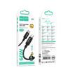 Kabel USB C do USB C Hoco 3A 60W 2 m X89 czarny