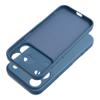 Etui na iPhone 18 Pro Max / 17 Pro Max Silicone Ring granatowe