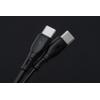 Kabel USB C do USB C Blue Star 3A 60W ECO 1 m PJ73-13-3 czarny