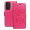 Etui z klapką na Samsung A53 5G Mezzo Book łapacz snów magenta