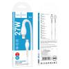 Kabel USB C do Lightning Hoco PD 27W 1 m X37 biały
