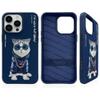 NIMMY futerał GLASSES COOL CAT do IPHONE 15 Pro niebieski