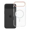 Etui na iPhone 16e (SE4 2025) / 17e Go Orange zgodne z MagSafe transparentne