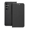 Etui z klapką na Samsung S24 PLUS Luna Book Carbon czarne