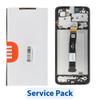 ServicePack Wyświetlacz LCD do XIAOMI Redmi 12C Gray 5600010C3T00