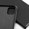 Etui z klapką na iPhone 17 AIR Luna Book Carbon czarne