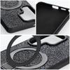 Etui na Samsung S26 Ultra Quartz Circle Stand Mag Cover czarne