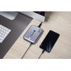 Ładowarka biurkowa Forcell F-Energy GaN III 3 x USB C + 2 x USB A QC4.0 PD 5A 200W VT-51 szara