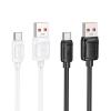 Kabel USB A do USB C Hoco PD 5A 100W 1 m X115 czarny