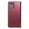 Etui z klapką na Motorola G54 Smart Magneto burgundowe