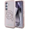 KARL LAGERFELD futerał do SAMSUNG S25 KLHCS25SHKHDCELP (IML Rhinestones K Head) różowy