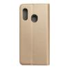 Etui z klapką na Samsung A20e Smart Case Book złote