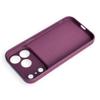 Etui na iPhone 18 Pro / 17 Pro Silicone Ring dark cherry