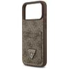 GUESS futerał do IPHONE 17 Pro Max GUHCP17XP4TPW (4G Double Card Triangle) złoty