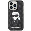 KARL LAGERFELD futerał do IPHONE 15 Pro KLHCP15LHNKMKLK (Ikonik Monogram) czarny