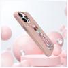 NIMMY futerał GLASSES COOL CAT do IPHONE 15 Pro różowy