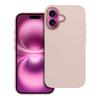 Futerał do iPhone 16 Frame pudrowy róż