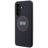 RED BULL futerał do SAMSUNG A37 RBHCA3724PUILVR (Meshed PU Red Ring & Metal Buttons) granatowy