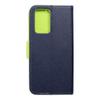 Kabura FANCY Book do XIAOMI Redmi Note 10 Pro / 10 Pro Max granatowo limonkowy