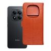 Etui z klapką na Redmi NOTE 15 5G Mezzo Book koty brązowe