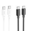Kabel USB C do USB C Hoco PD 6A 100W 1 m X96 biały