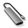 Adapter HUB 7w1 USB C Satechi Slim ST-P7SM szary