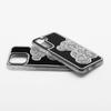 Etui na Samsung S25 FE / S26 FE Teddy Bear srebrne