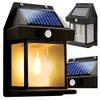 Lampa solarna LED do ogrodu elewacyjna RC-K-1536 czarna