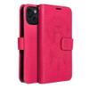 Etui z klapką na iPhone 15 Mezzo Book łapacz snów magenta