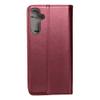 Etui z klapką na Samsung A25 5G Smart Magneto burgundowe