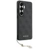 GUESS futerał do SAMSUNG S26 Ultra GUHMS26LGF4GGR (PU 4G Classic Logo with Charm) czarny