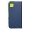 Kabura FANCY Book do SAMSUNG A22 5G granatowo limonkowy