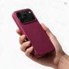 Etui na iPhone 18 Pro / 17 Pro Silicone burgundowy