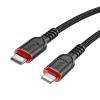 Kabel USB C do Lightning Hoco PD 27W 3 m X59 czarny