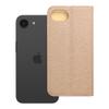 Etui z klapką na iPhone 16e (SE 4 2025) Luna Book Gold złote