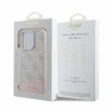 GUESS futerał do IPHONE 16 Pro GUHCP16LG4GLPI (4G PU Bottom Stripe) różowy